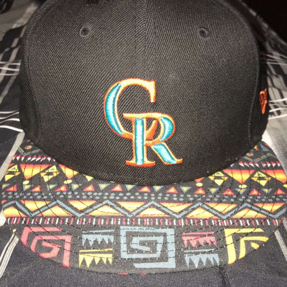 Colorado Rockies Tribal SnapBack